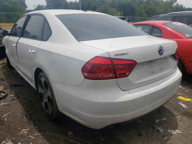 Photo 3 from auction – 2013 VOLKSWAGEN PASSAT S with VIN 1VWAP7A33DC087055