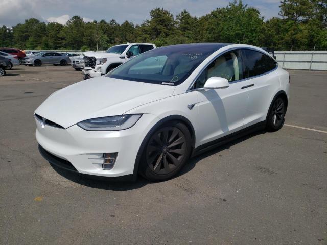 Photo 2 from auction – 2018 TESLA MODEL X with VIN 5YJXCDE27JF109632