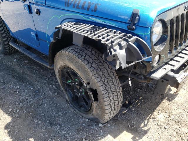 Photo 9 from auction – 2014 JEEP WRANGLER S with VIN 1C4AJWAG3EL257160