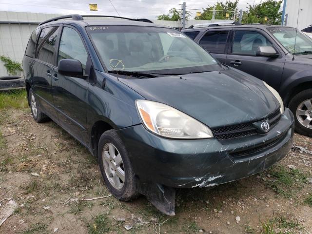 TOYOTA SIENNA CE 2005 with VIN 5TDZA23C85S370221 - Photo from auction