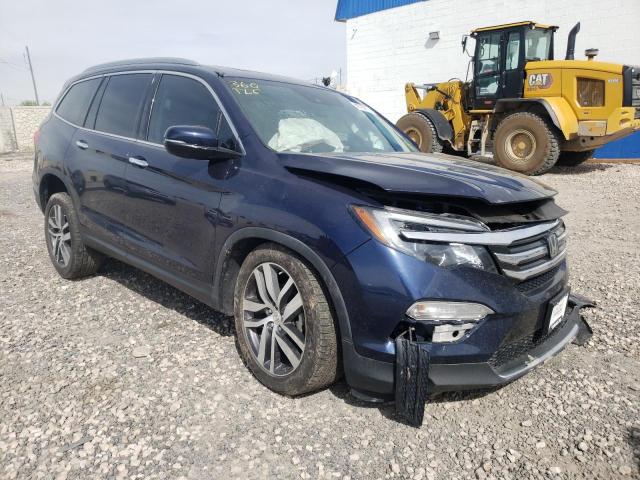 HONDA PILOT ELIT 2016 with VIN 5FNYF6H07GB044856 - Photo from auction