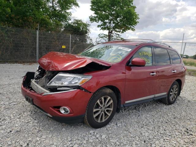 Photo 2 from auction – 2015 NISSAN PATHFINDER with VIN 5N1AR2MN3FC600381