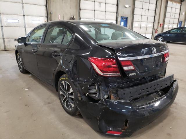 Photo 3 from auction – 2015 HONDA CIVIC EX with VIN 19XFB2F86FE099212