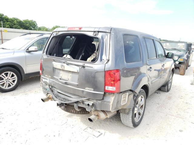 Photo 4 from auction – 2013 HONDA PILOT EXL with VIN 5FNYF4H60DB009550
