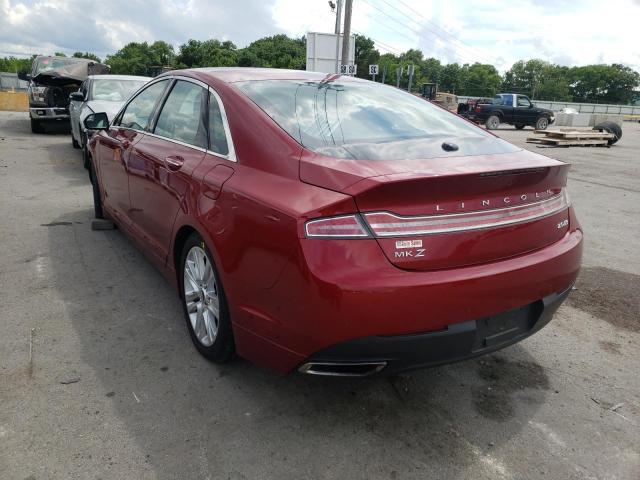 Photo 3 from auction – 2015 LINCOLN MKZ with VIN 3LN6L2J92FR603594