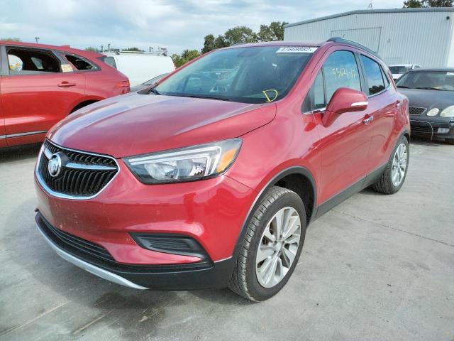 Photo 2 from auction – 2017 BUICK ENCORE PRE with VIN KL4CJESB1HB034092