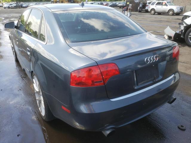 Photo 3 from auction – 2008 AUDI A4 2.0T QU with VIN WAUDF78E38A021047