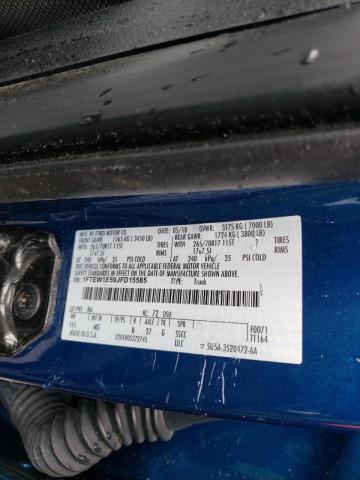 Photo 10 from auction – 2018 FORD F150 SUPER with VIN 1FTEW1E59JFD15585