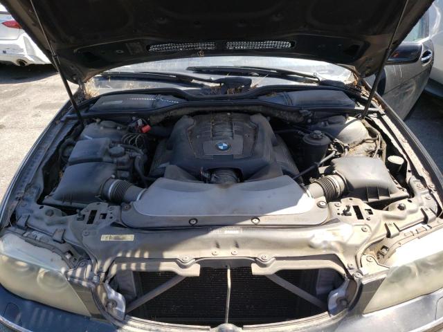 Photo 7 from auction – 2006 BMW 750 LI with VIN WBAHN83566DT34297