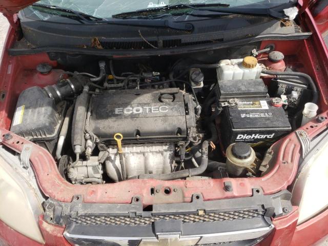 Photo 7 from auction – 2009 CHEVROLET AVEO LS with VIN KL1TD56E69B627070