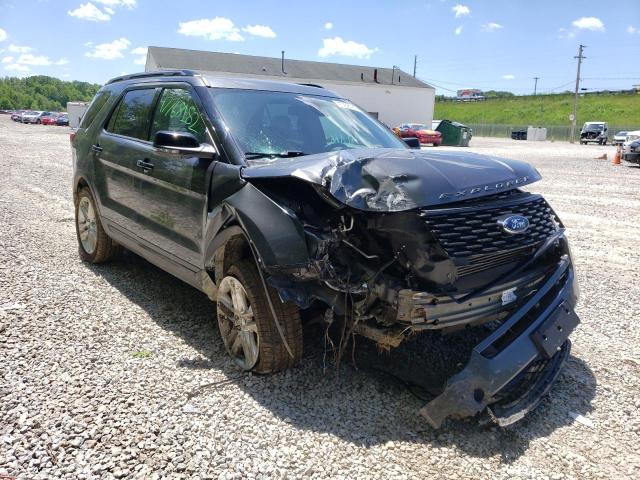 FORD EXPLORER S 2018 with VIN 1FM5K8GT7JGA02850 - Photo from auction