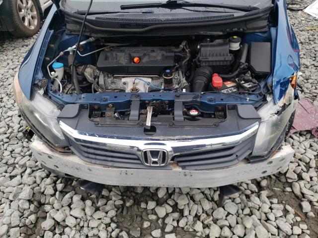 Photo 7 from auction – 2012 HONDA CIVIC LX with VIN 19XFB2F53CE322632