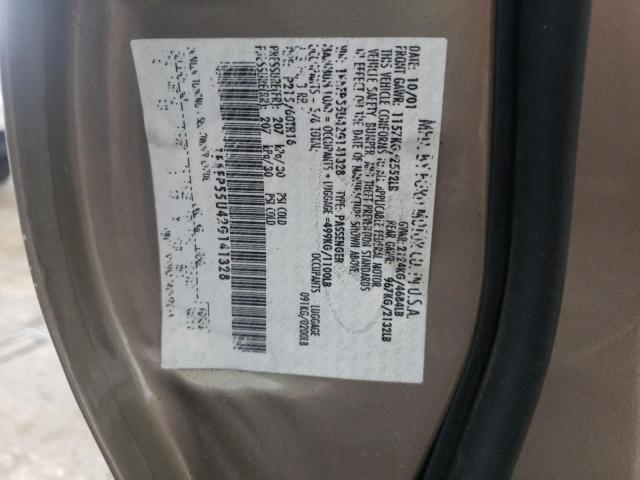 Photo 10 from auction – 2002 FORD TAURUS SES with VIN 1FAFP55U42G141328
