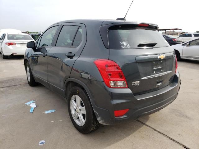 Photo 3 from auction – 2020 CHEVROLET TRAX LS with VIN 3GNCJKSB1LL173688