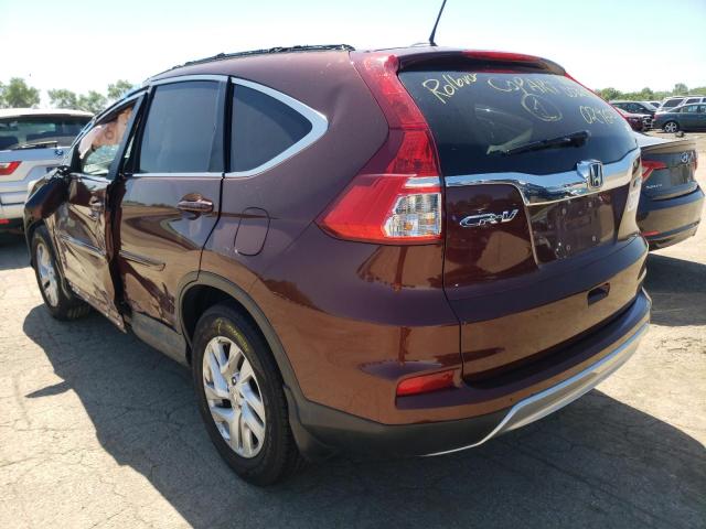 Photo 3 from auction – 2016 HONDA CR-V EXL with VIN 5J6RM4H73GL024655