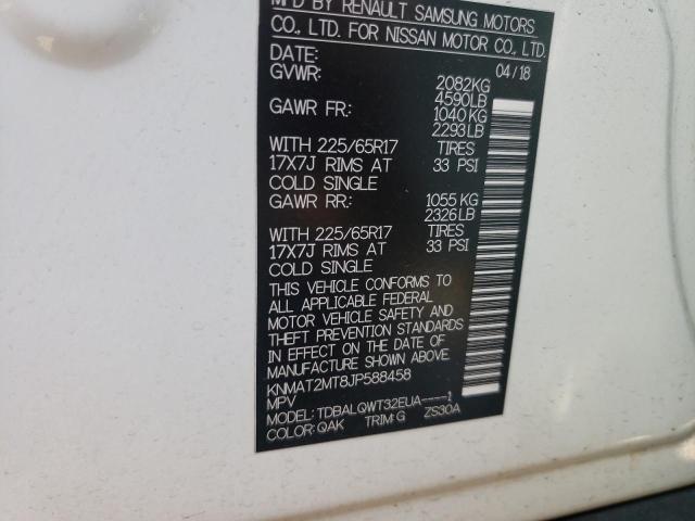 Photo 10 from auction – 2018 NISSAN ROGUE S with VIN KNMAT2MT8JP588458