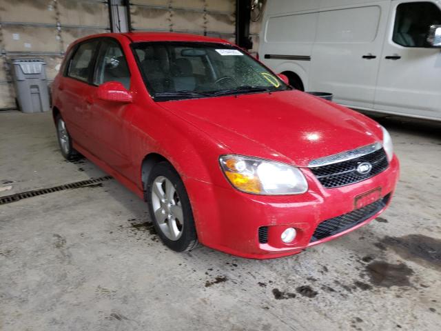 KIA SPECTRA5 S 2007 مع رقم تعريف المركبة KNAFE161875009508 - صورة من المزاد