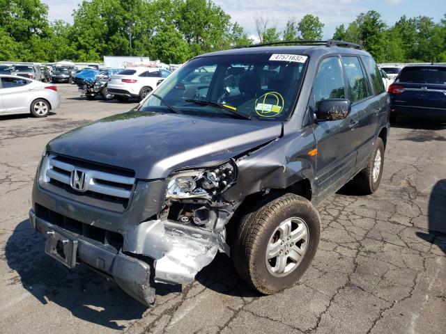 Foto 2 de la subasta – 2007 HONDA PILOT con VIN 2HKYF18177H540253