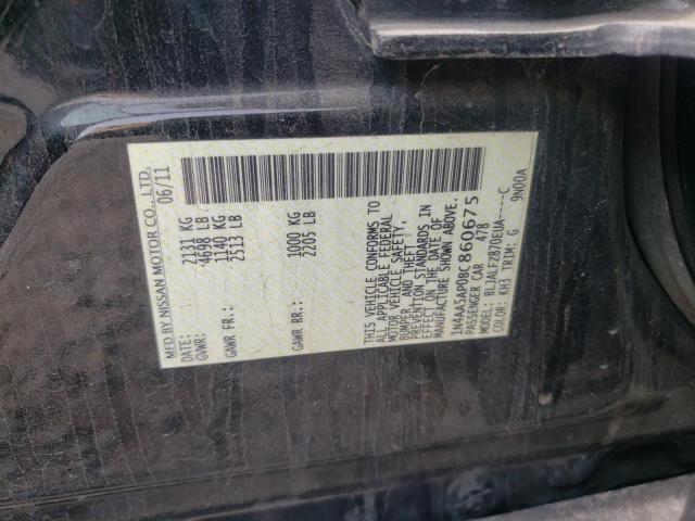 Photo 10 from auction – 2018 NISSAN MAXIMA S with VIN 1N4AA5AP0BC860675