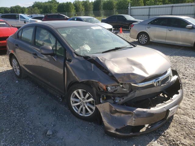 HONDA CIVIC EX 2012 with VIN JHMFB2F83CS000885 - Photo from auction