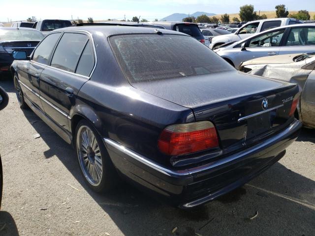 Photo 3 from auction – 2001 BMW 740 IL with VIN WBAGH83411DP23609