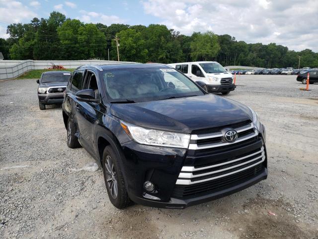 TOYOTA HIGHLANDER 2019 with VIN 5TDKZRFH0KS349580 - Photo from auction