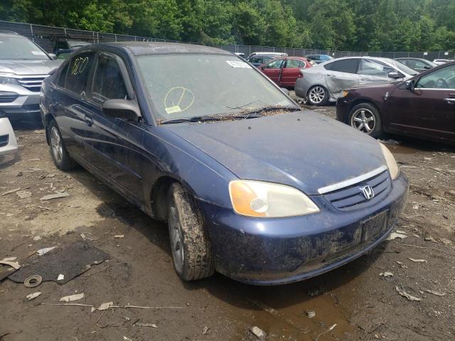 Photo 1 from auction – 2003 HONDA CIVIC LX with VIN 2HGES16523H617569