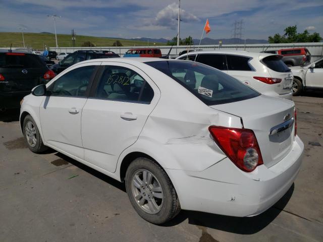 Photo 3 from auction – 2012 CHEVROLET SONIC LT with VIN 1G1JD5SH1C4200559