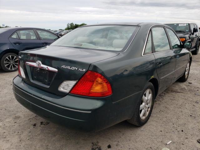 Photo 4 from auction – 2000 TOYOTA AVALON with VIN 4T1BF28B4YU098121