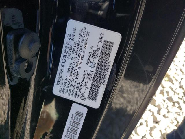 Photo 10 from auction – 2010 INFINITI G37 BASE with VIN JN1CV6FE1AM354370