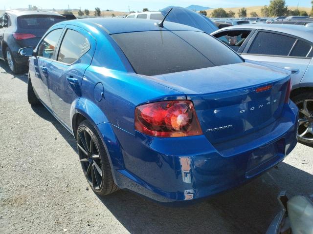 Photo 3 from auction – 2013 DODGE AVENGER SE with VIN 1C3CDZAB5DN731414