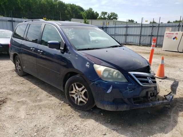 HONDA ODYSSEY EX 2005 with VIN 5FNRL387X5B089957 - Photo from auction