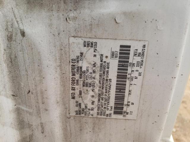 Photo 10 from auction – 2007 FORD RANGER with VIN 1FTYR10D17PA82128
