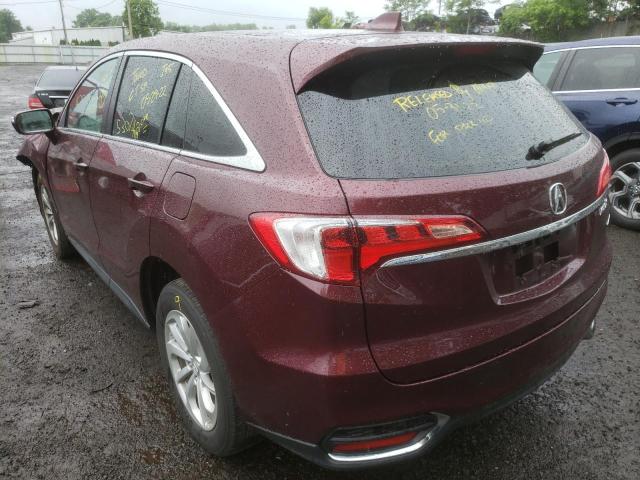 Photo 3 from auction – 2016 ACURA RDX with VIN 5J8TB4H39GL014180
