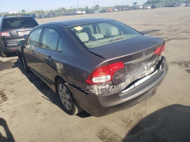 Photo 3 from auction – 2011 HONDA CIVIC LX with VIN 19XFA1F51BE020185