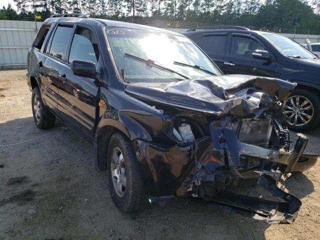 HONDA PILOT EX 2006 with VIN 2HKYF18506H545344 - Photo from auction