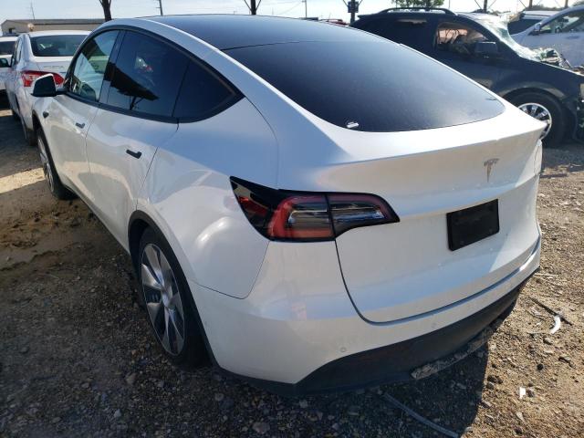 Photo 3 from auction – 2021 TESLA MODEL Y with VIN 5YJYGDED5MF106999