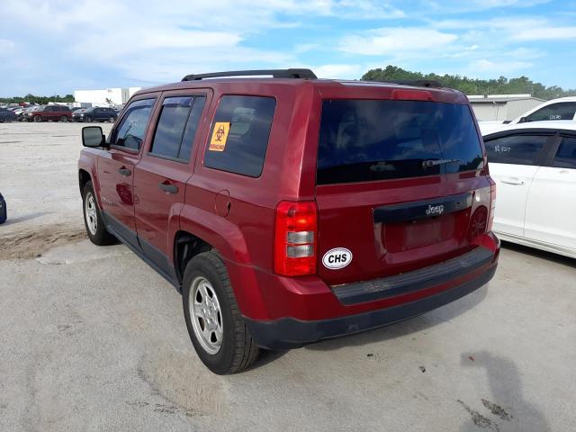 Photo 3 from auction – 2013 JEEP PATRIOT SP with VIN 1C4NJPBA3DD108922