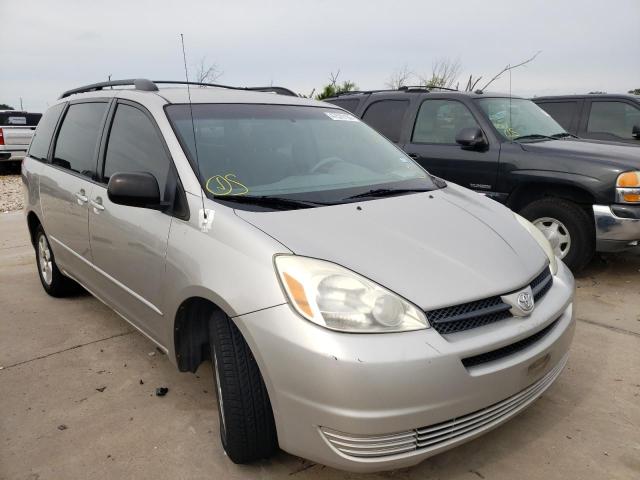 TOYOTA SIENNA CE 2005 with VIN 5TDZA23C45S270360 - Photo from auction