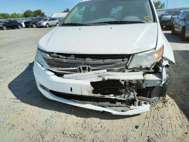 Photo 9 from auction – 2011 HONDA ODYSSEY LX with VIN 5FNRL5H27BB007050