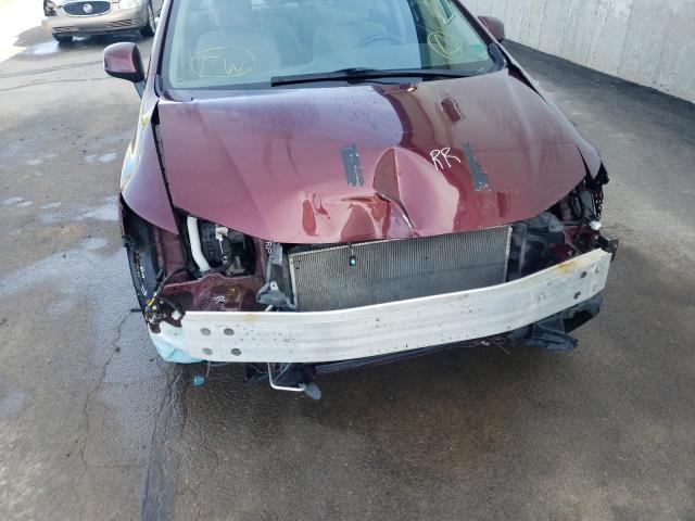 Photo 9 from auction – 2012 HONDA CIVIC LX with VIN 2HGFB2F42CH036669