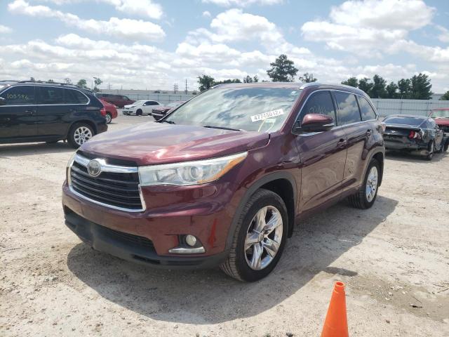 Photo 2 from auction – 2015 TOYOTA HIGHLANDER with VIN 5TDYKRFH5FS044838