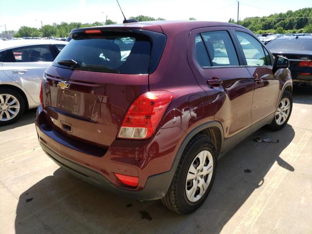 Photo 4 from auction – 2017 CHEVROLET TRAX LS with VIN 3GNCJKSB2HL240628