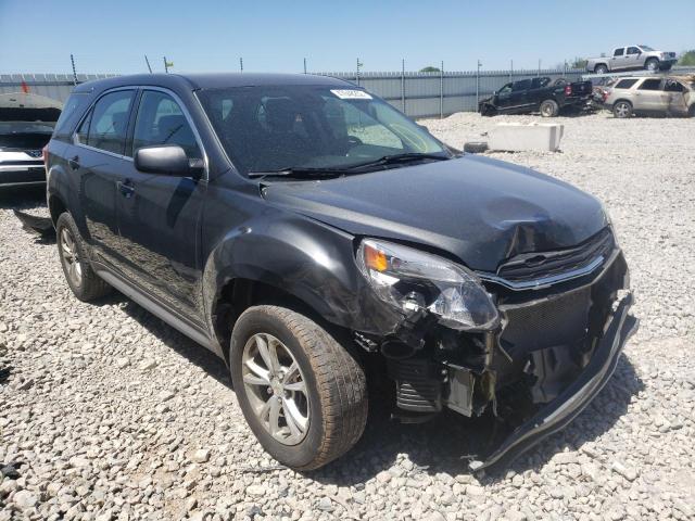 CHEVROLET EQUINOX LS 2017 with VIN 2GNFLEEK4H6257696 - Photo from auction