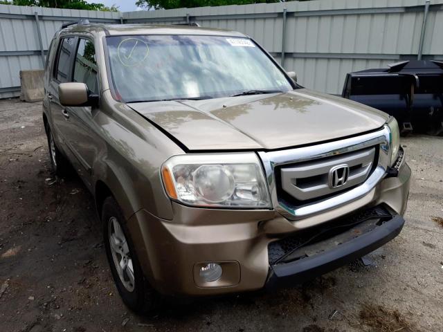 HONDA PILOT EX 2009 with VIN 5FNYF48469B022728 - Photo from auction