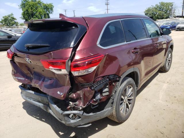 Photo 4 from auction – 2017 TOYOTA HIGHLANDER with VIN 5TDKZRFH2HS232799