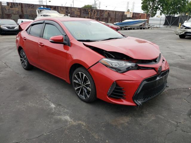 TOYOTA COROLLA L 2018 with VIN 5YFBURHE6JP839904 - Photo from auction