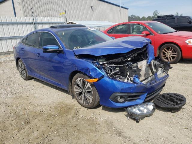 HONDA CIVIC EXL 2017 with VIN 19XFC1F79HE020469 - Photo from auction