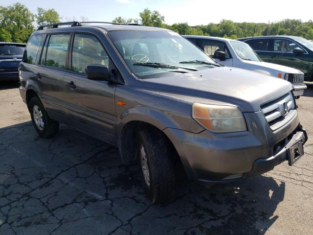 HONDA PILOT 2007 with VIN 2HKYF18177H540253 - Photo from auction