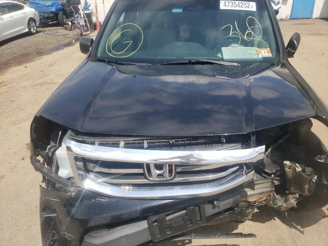 Photo 7 from auction – 2013 HONDA PILOT LX with VIN 5FNYF4H20DB036227